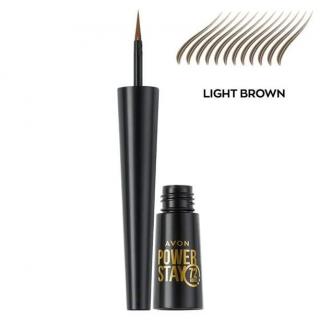 Dlouhotrvající barva na obočí Power Stay - Light Brown