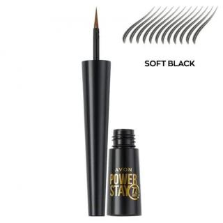 Dlouhotrvající barva na obočí Power Stay - Soft Black