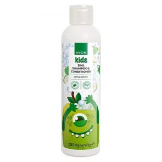 Jemný šampon a kondicionér 2v1 s jablkem - 250ml