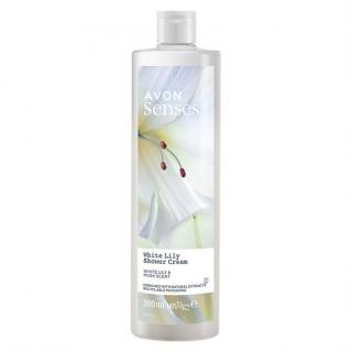 Krémový sprchový gel s vůní bílé lilie a mošusu - 500ml