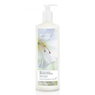Krémový sprchový gel s vůní bílé lilie a mošusu - 720ml