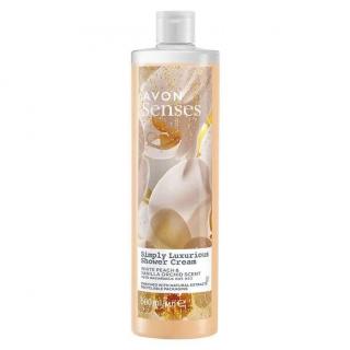 Krémový sprchový gel s vůní broskve a vanilkové orchideje - 500ml