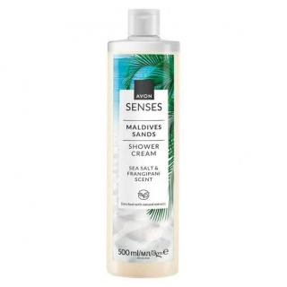 Krémový sprchový gel s vůní mořské soli a plumérie - 500ml