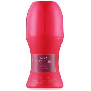 Kuličkový deodorant Soft Musk Delice Velvet Berries - 50ml