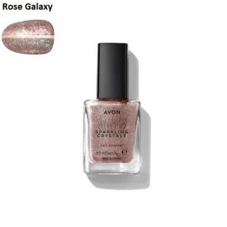 Lak na nehty Sparkling Crystals - Rose Galaxy