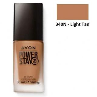 Make-up s 24 hodinovým efektem Power Stay - 340N-Light Tan