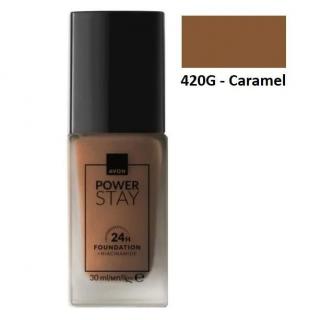 Make-up s 24 hodinovým efektem Power Stay - 420G-Caramel