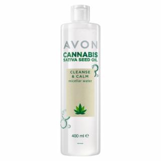 Micelární čistící pleťová voda s olejem z konopných semínek - 400ml (Avon)