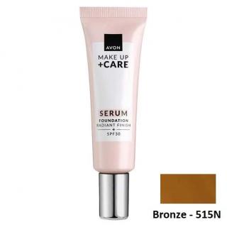 Rozjasňující make-up s hydratačním sérem a SPF30 - Bronze 515N