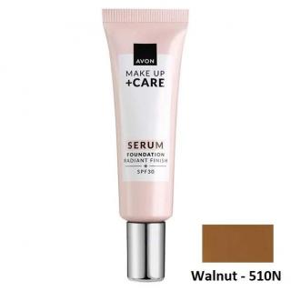 Rozjasňující make-up s hydratačním sérem a SPF30 - Walnut 510N