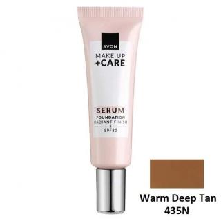 Rozjasňující make-up s hydratačním sérem a SPF30 - Warm Deep Tan 435N