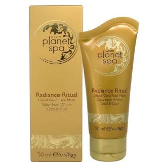 Rozjasňující pleťová maska se zlatými částečkami - 50ml