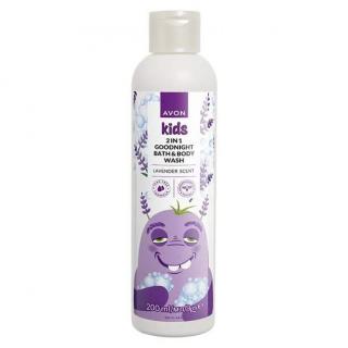 Sprchový gel a pěna do koupele 2v1 s levandulí - 250ml
