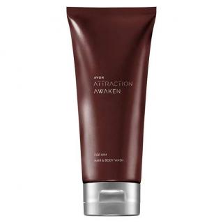 Sprchový gel na tělo a vlasy Attraction Awaken for Him - 250ml