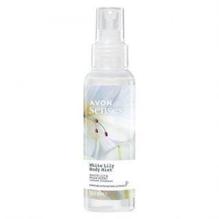 Tělový sprej s vůní bílé lilie a mošusu - 100ml