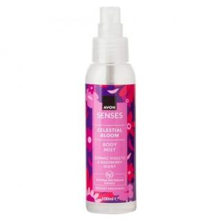 Tělový sprej s vůní fialky a maliny - 100ml