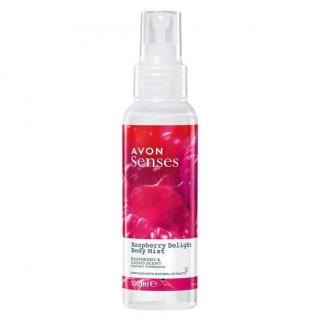 Tělový sprej s vůní maliny a rybízového likéru - 100ml