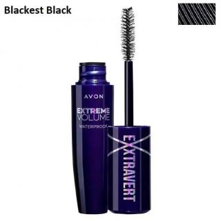 Voděodolná řasenka Exxtravert Extra Volume - Blackest Black