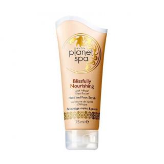 Vyživující peeling na ruce a nohy s bambuckým máslem - 75ml