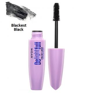 Zhušťující prodlužující voděodolná řasenka Delightfull - Blackest Black