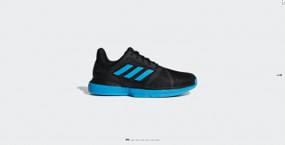 Boty Adidas CourtJam Bounce Clay CG6362, pánské, tenisové, Velikost 40 2/3