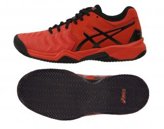 Boty Asics Gel-Resolution 7 Clay Jr GS C800Y-801, dětská, tenisová, Velikost 32,5