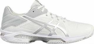 Boty Asics WMNS Gel-Solution Speed 3 Clay E651N-0193, dámská, tenisová, white, Velikost 40,5