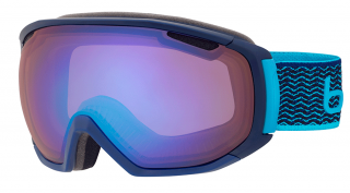 Brýle Bollé Tsar - matte navy & neon blue, lyžařské, Velikost M
