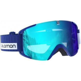 Brýle Salomon XVIEW - Blue White/LoLigh Ligh Blue ,lyžařské, dětské 13+ , Velikost One Size