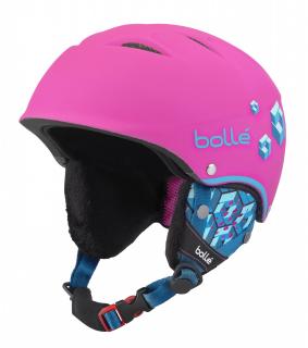 Helma Bollé B-Free Soft Neon Pink Blocks , Velikost 53-57