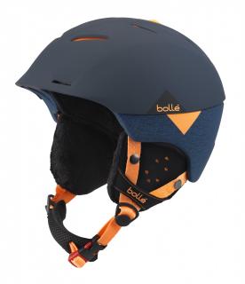 Helma Bollé Synergy Soft Navy & Orange, lyžařská , Velikost 53-58
