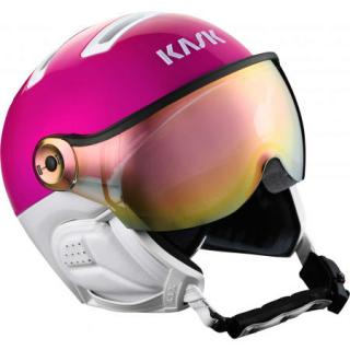 Helma Kask PIUMA R CLASS SPORT, pink, white, lyžařská, Velikost 57