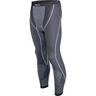Kalhoty Mico 3/4 TIGHT PANTS, pánské grey/black, Velikost S
