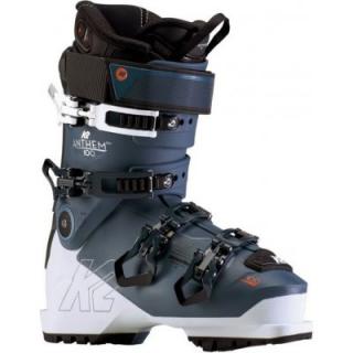 Lyžáky K2 Anthem 100 MV HEAT Gripwalk white/petrol dámské, Velikost 24,5
