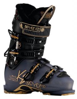 Lyžáky K2 Spyre 100 Heat, dámské black/gold, Velikost 27,5