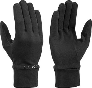 Lyžařské rukavice Leki Inner Glove vnitřní rukavice black  63881513, Velikost 10,5