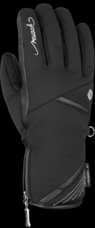 Lyžařské rukavice Reusch Lore SBX  black/silver 60 31 102-7702, Velikost 7,5