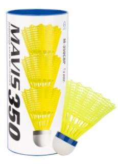 Míče Yonex Mavis 350 badmintonový míček, M-350CBP(Y) Middle 3ks, Barva modrá