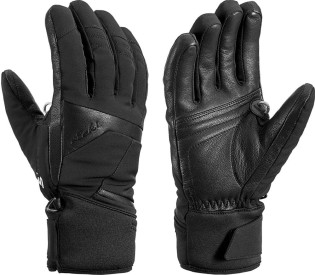 Rukavice Leki Equip S GTX Lady - black  64082120, lyžařské, Velikost 7,5