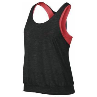 Triko Nike  Tank Pro Inside 804652-011, dámské, black, Velikost XS