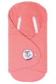 Fillikid Zavinovací deka bunny pink