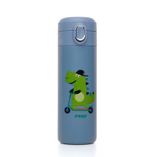 Reer Dětská láhev s brčkem 350ml modrá