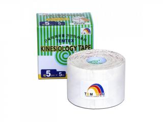 TEMTEX kinesio tape Tourmaline 5 cm x 5 m bílá