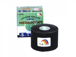 TEMTEX kinesio tape Tourmaline 5 cm x 5 m černá