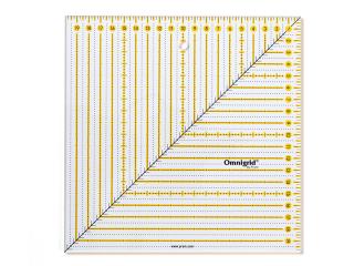 Patchworkové pravítko Omnigrid čtverec 20 x 20 cm Velikost: cm