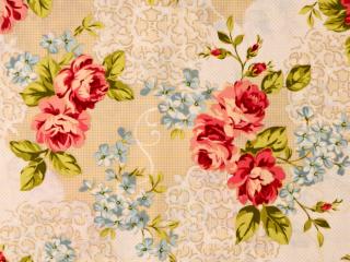 Windham Fabrics Spellbound Floral Medallions Cream