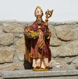 Svatý Urban - patron vinařů a bednářů - 66 cm (Socha Sv. Urban ochránce vinic)