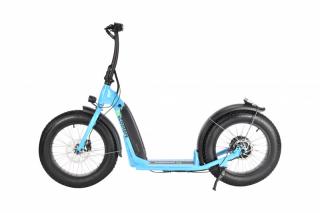 Elektrická koloběžka XT07 modrá 48V 500W