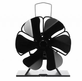 Teplem poháněný ventilátor s 6 lopatky