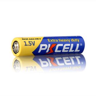Alkalická baterie Zink AAA - R03 (1,5V) PK CELL 1ks